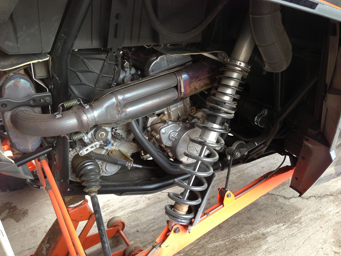XP 1000 Rear Shocks Polaris RZR Forum RZR